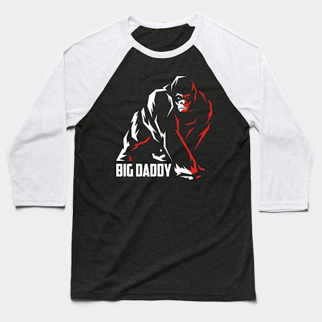 Big Daddy - Gorilla Baseball T-Shirt by BullBee